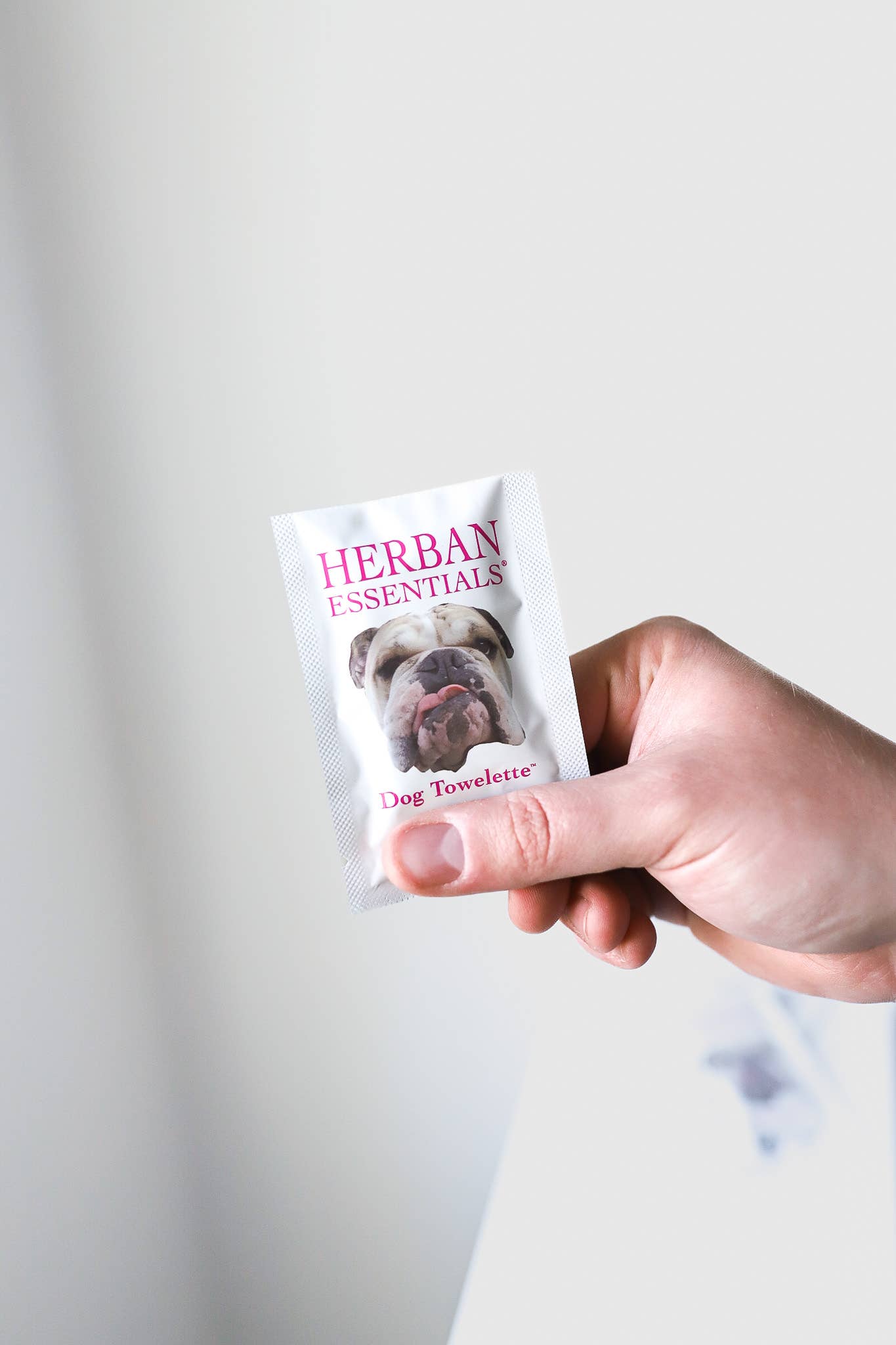 Dog Towelettes - 20 Individual Lavender Essential Oil Wipes