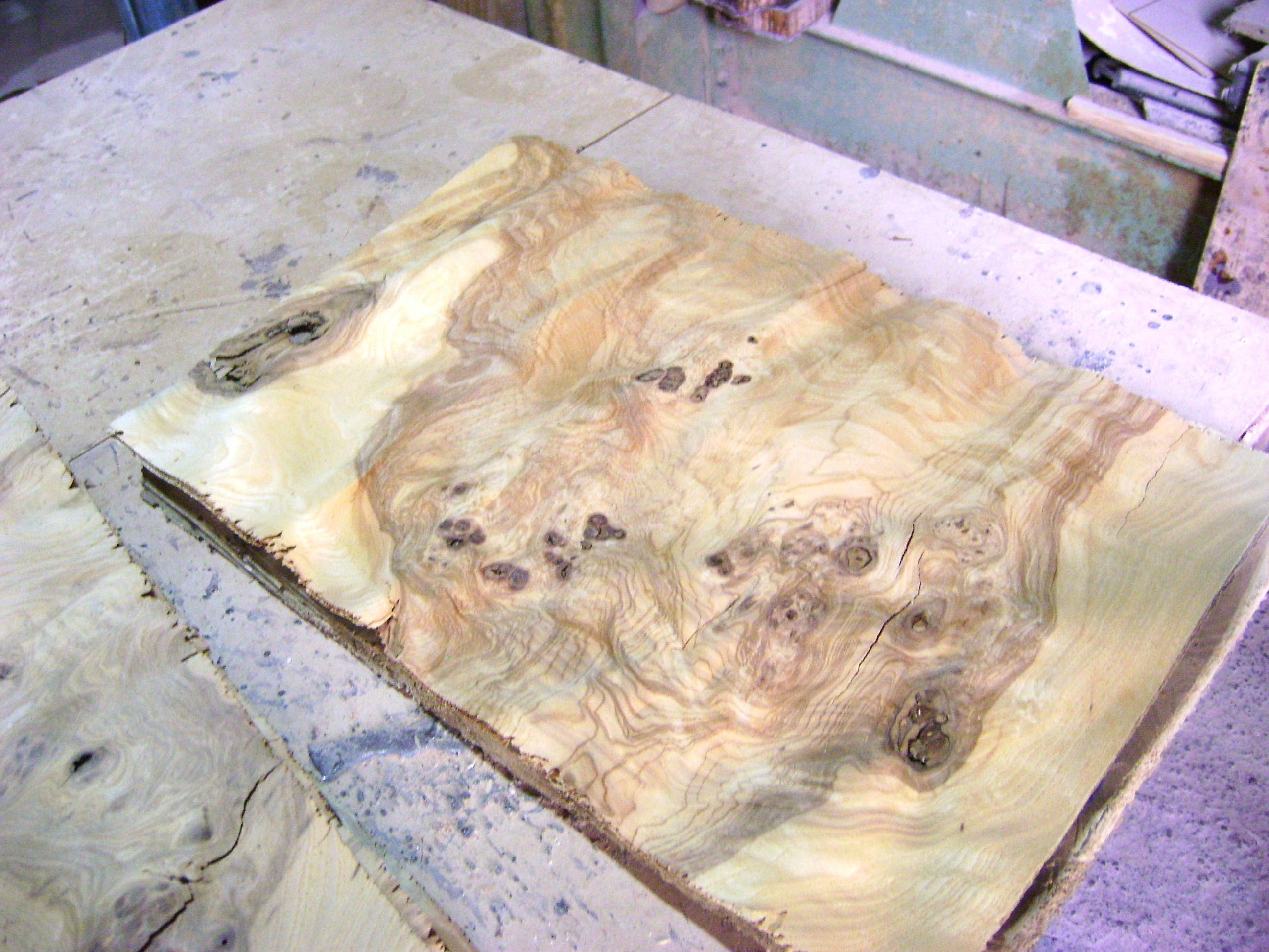 Olive Wood Backgammon Set, Handmade Large Size with Slots