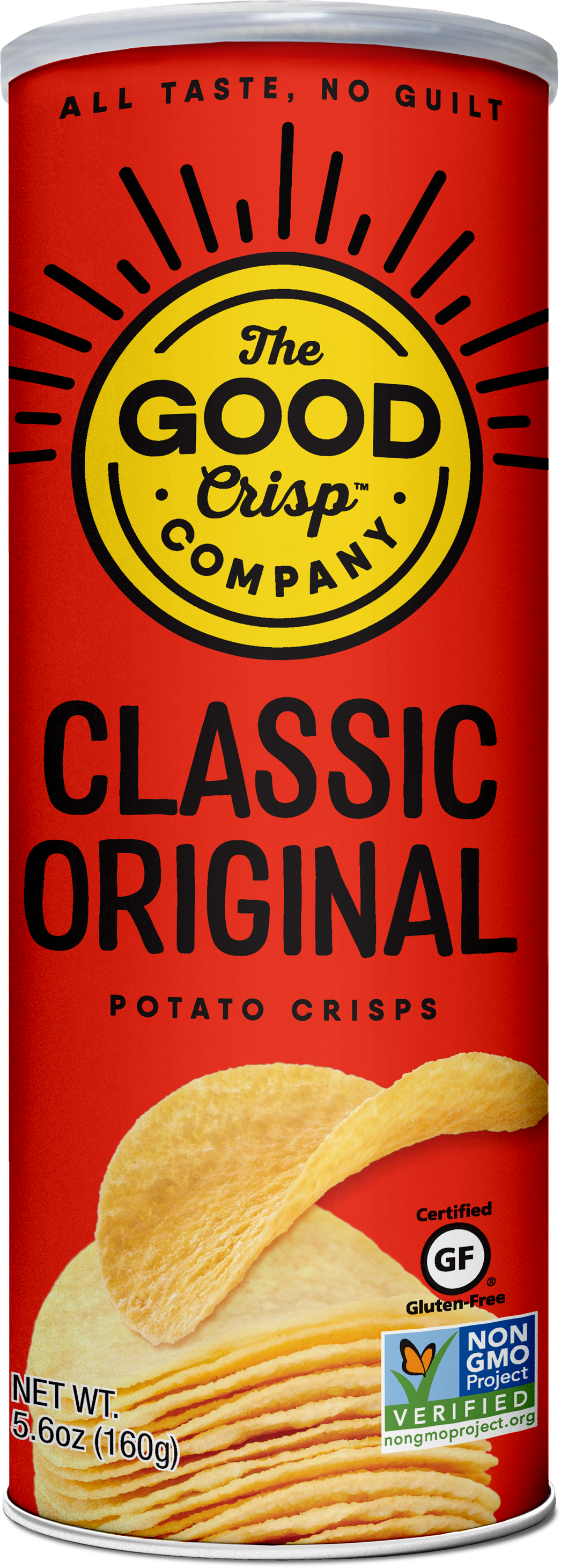 Classic Original Chips - 5.6oz Cans (Case of 8)