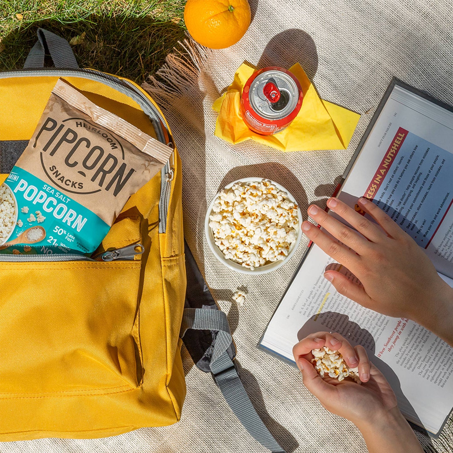 Sea Salt Mini Popcorn 1oz Single-Serve (24 Bags in 1 Case)