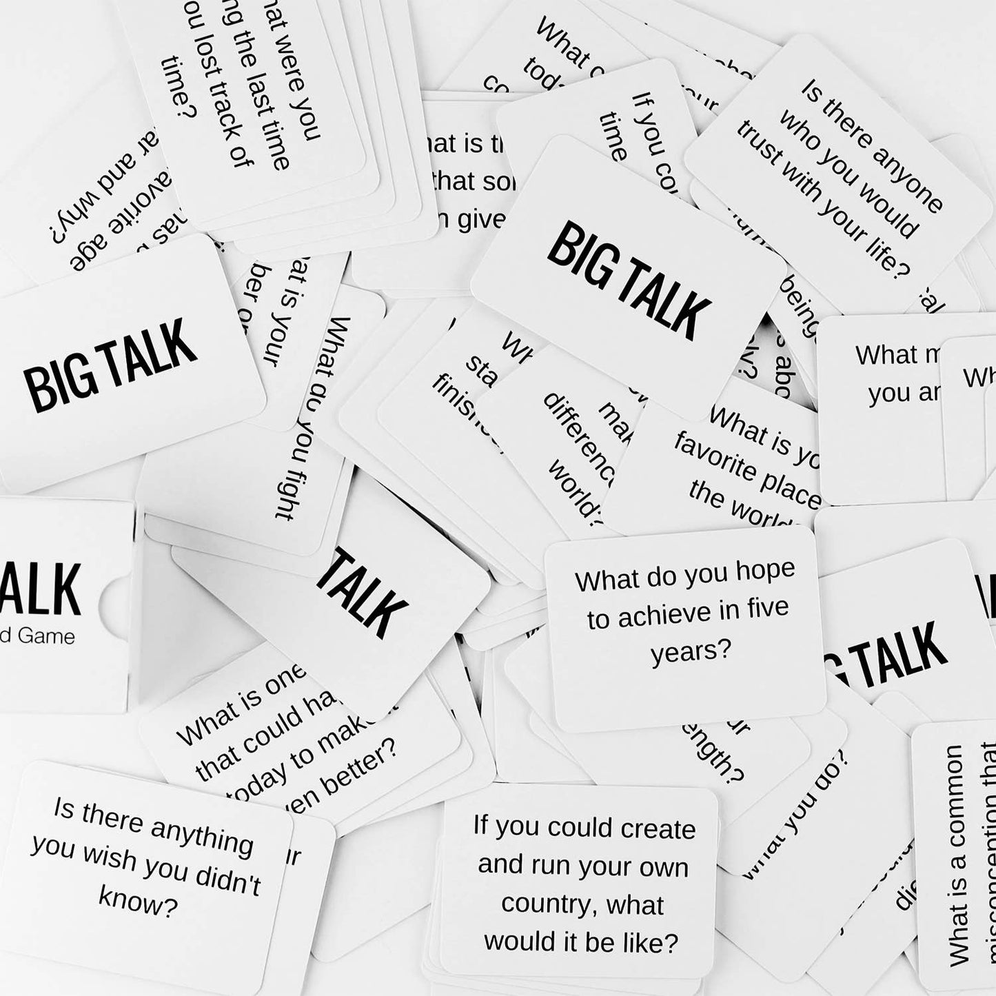 Big Talk Question Card Game