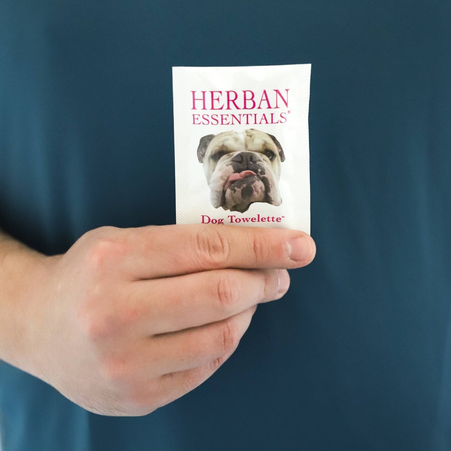 Dog Towelettes - 20 Individual Lavender Essential Oil Wipes