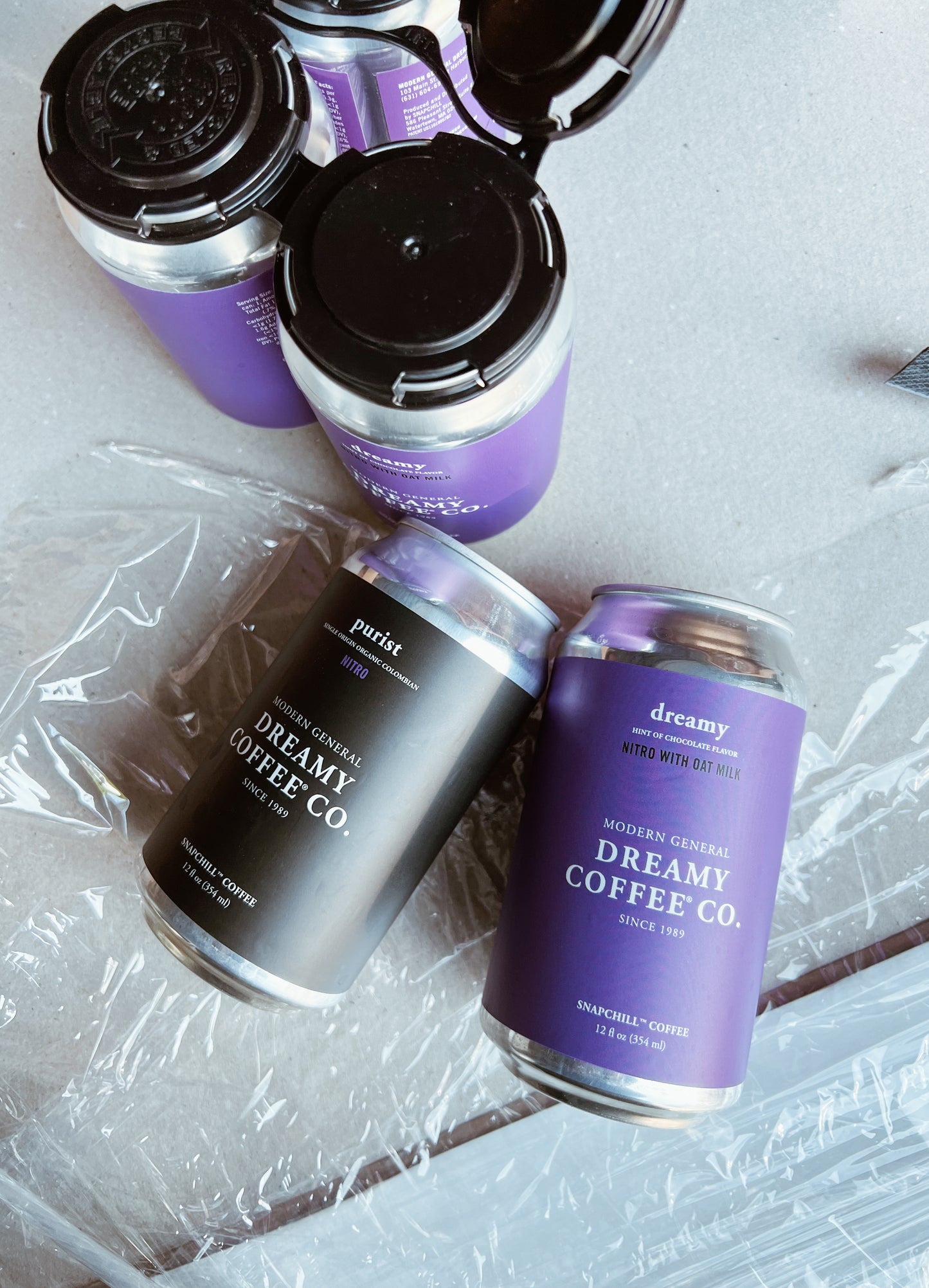 Nitro Dreamy Coffee with Oat Milk