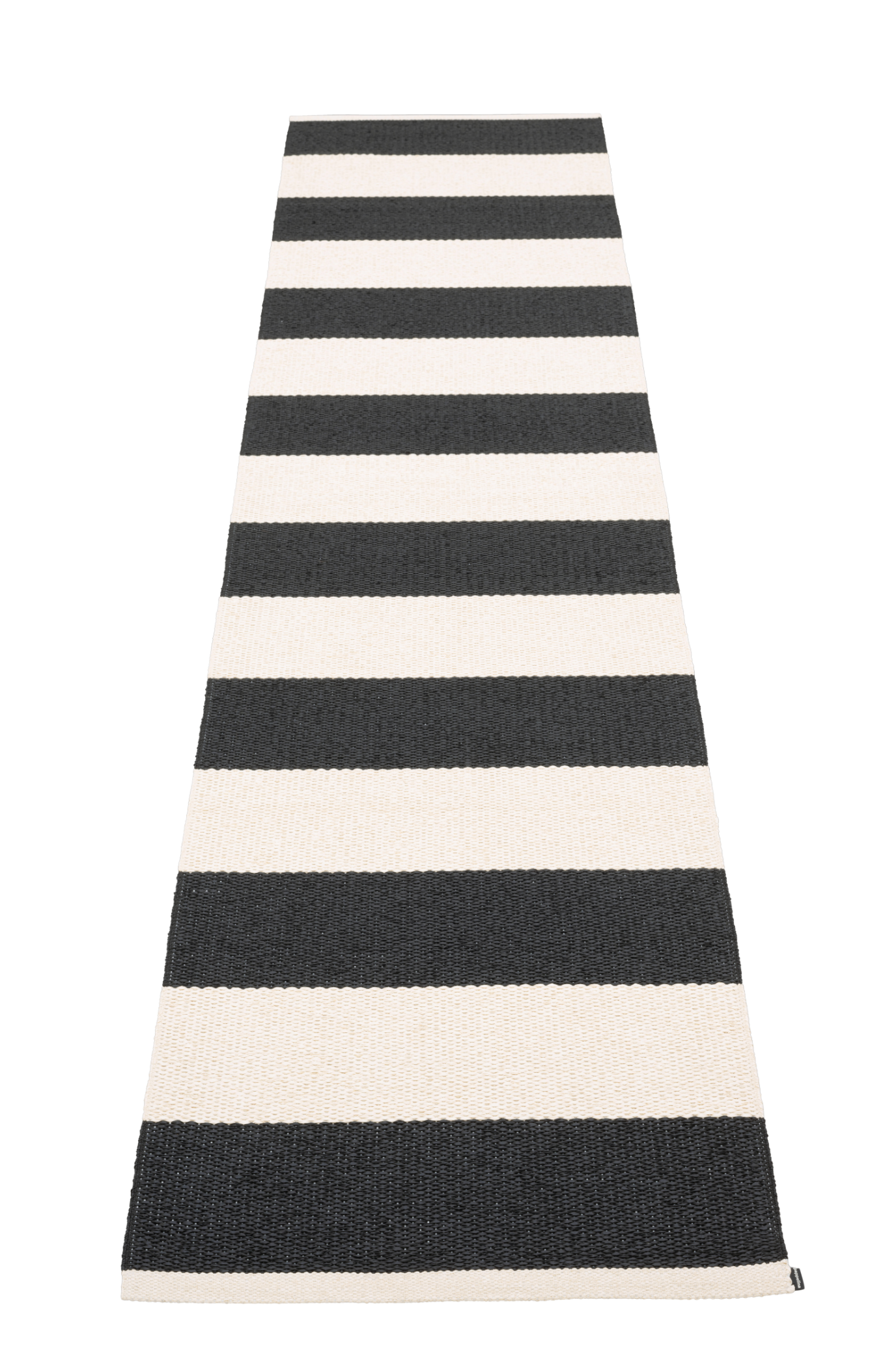 Bridgehampton Plastic Floor Mats Black/Vanilla