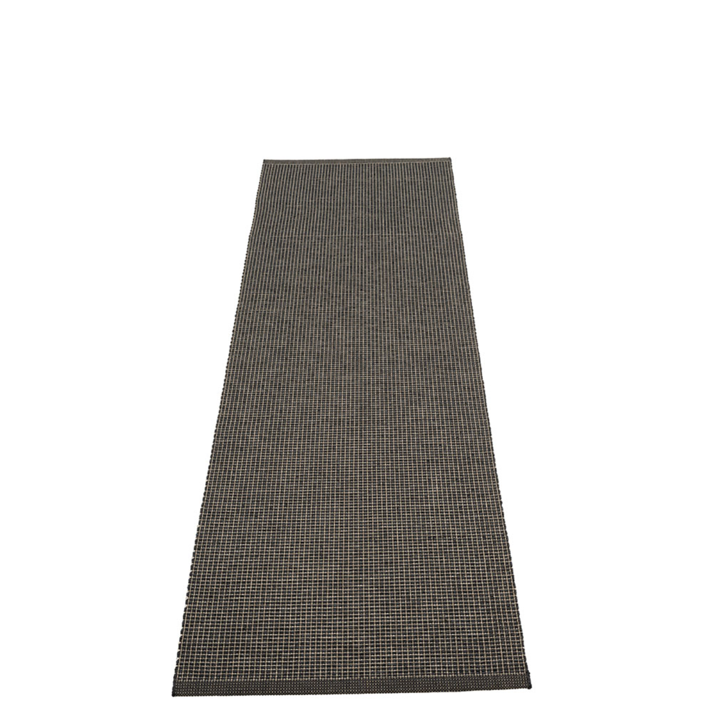 Flying Point Plastic Floor Mats in Black Linen Metallic