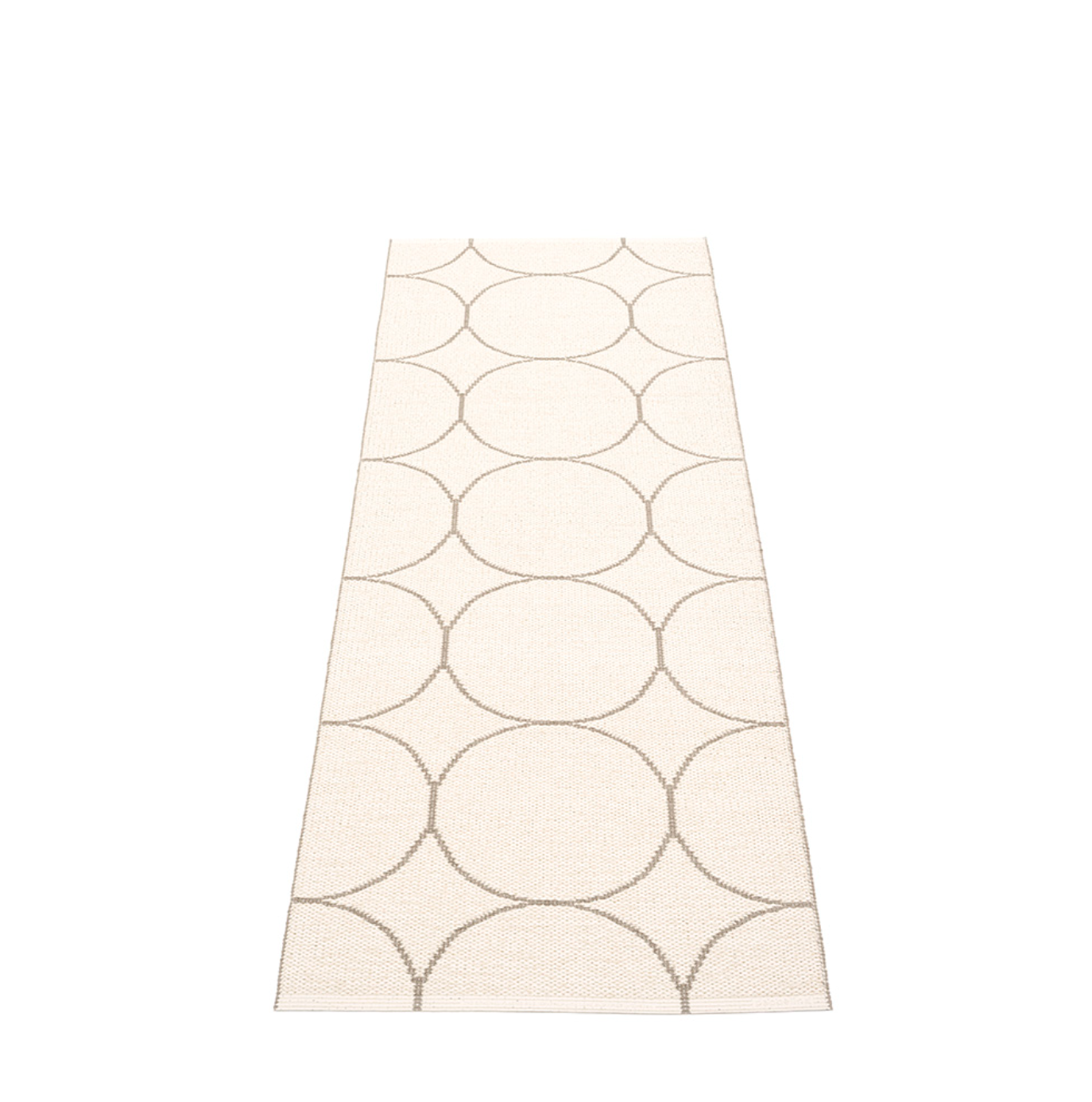 Mecox Plastic Floor Mats Dark Linen/Vanilla