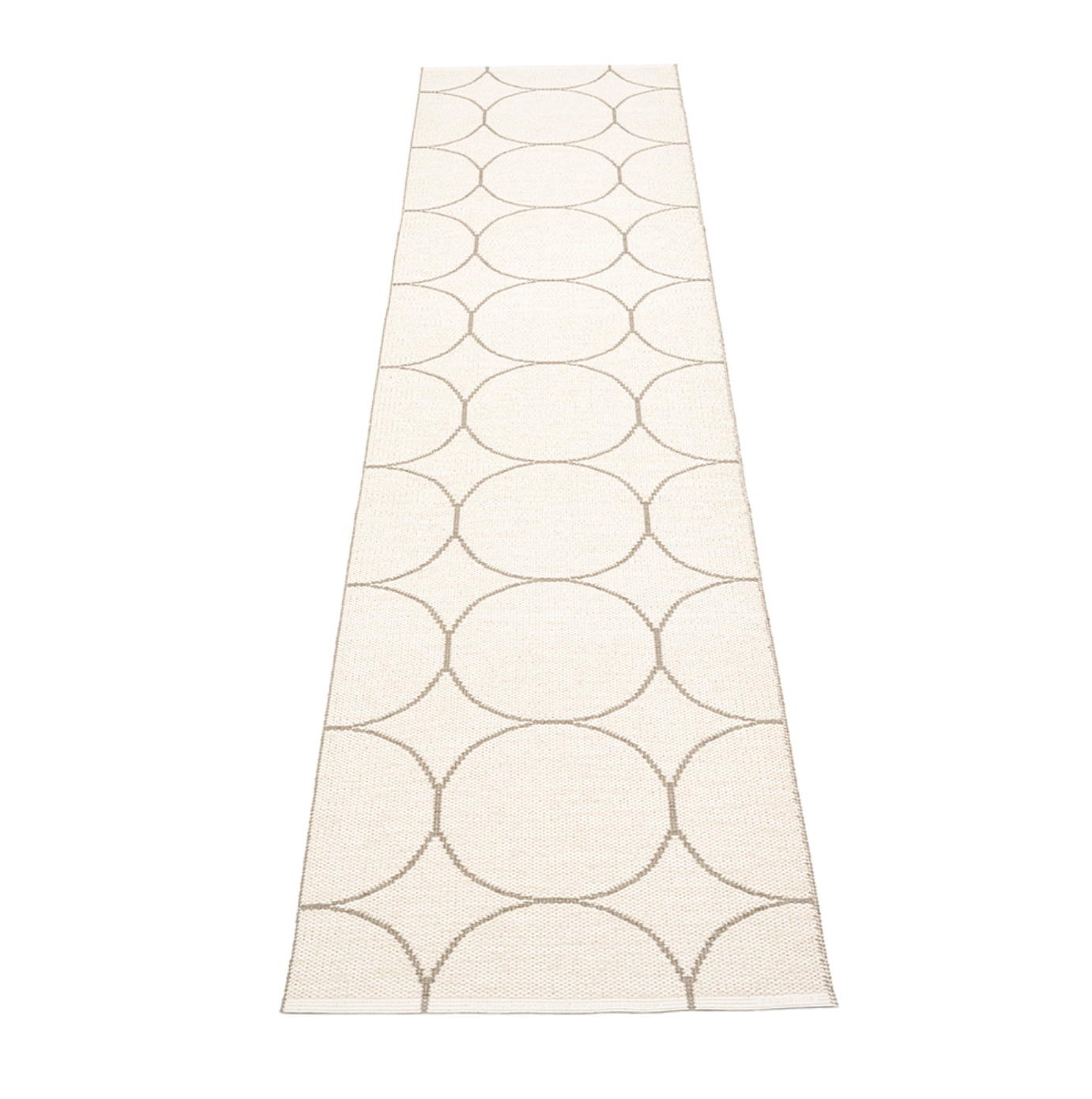 Mecox Plastic Floor Mats Dark Linen/Vanilla