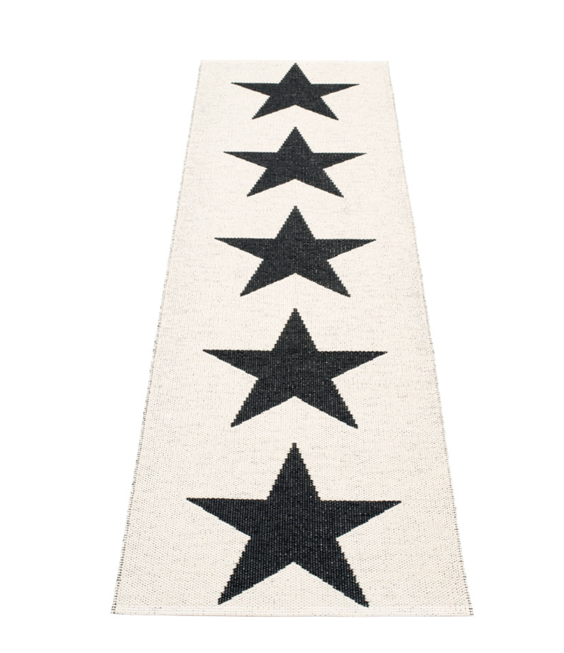Sagaponack Plastic Floor Mats Black/Vanilla