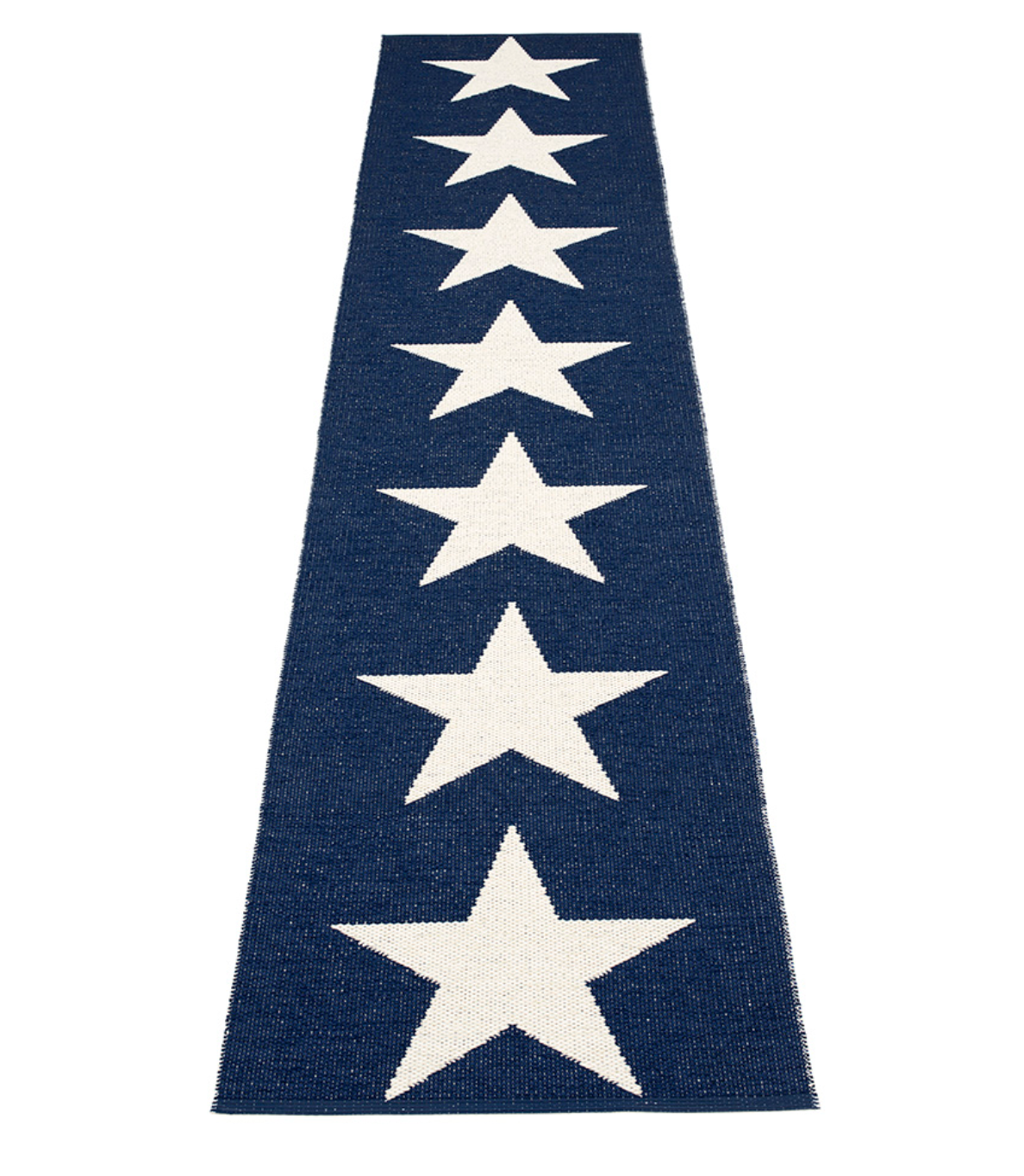Sagaponack Plastic Floor Mats Dark Blue/Vanilla