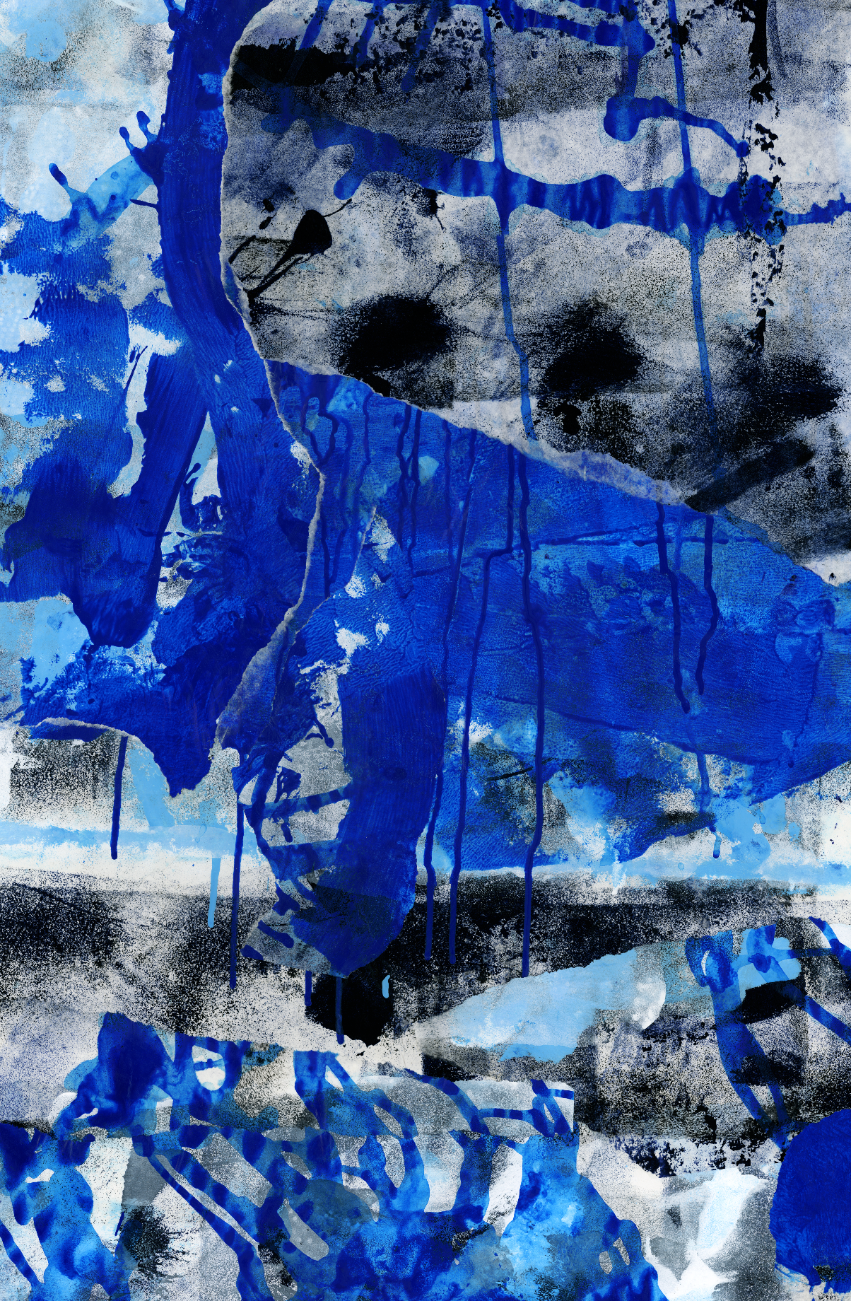 "Ocean Washes Over" Scarf