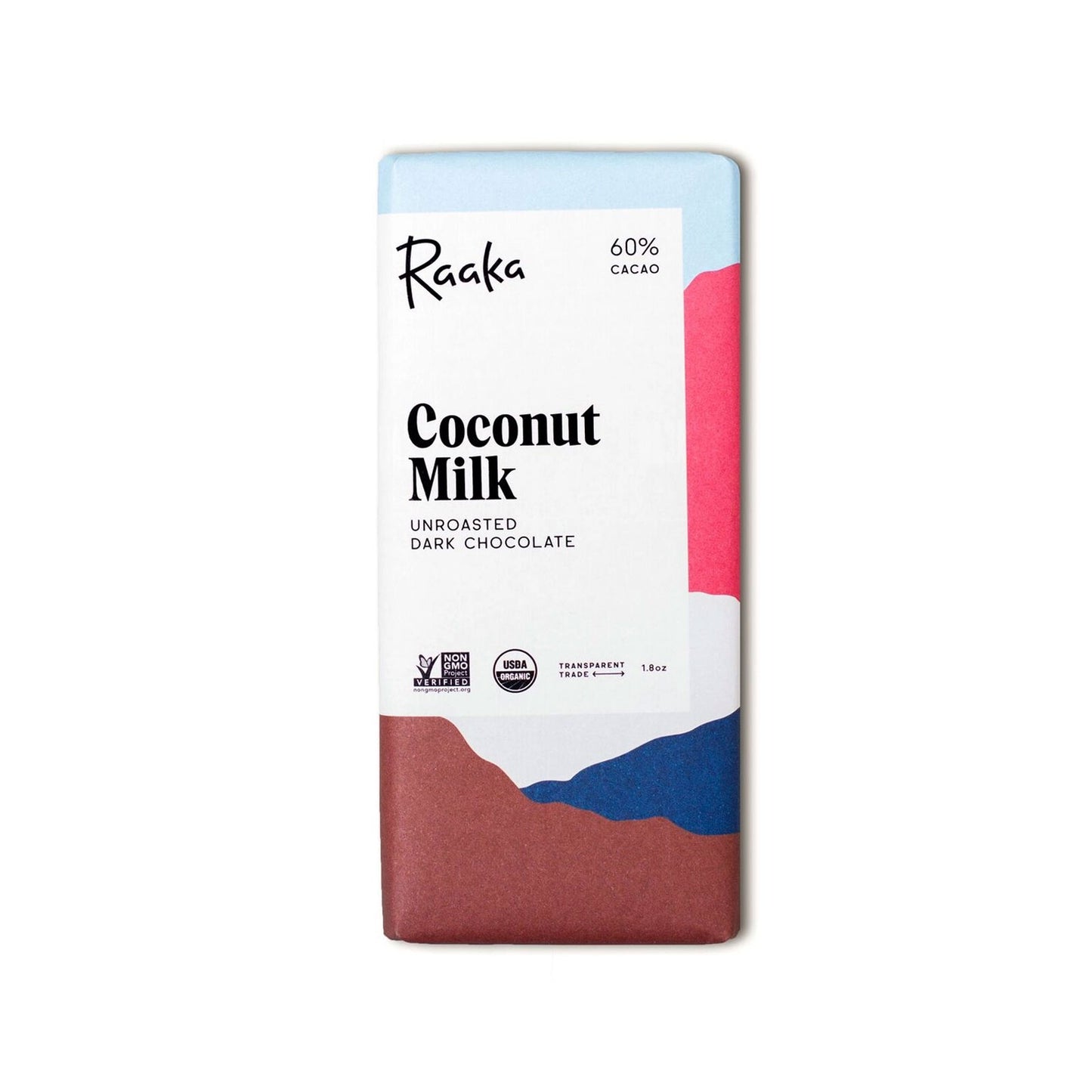 Coconut Milk Chocolate Bar, 60%