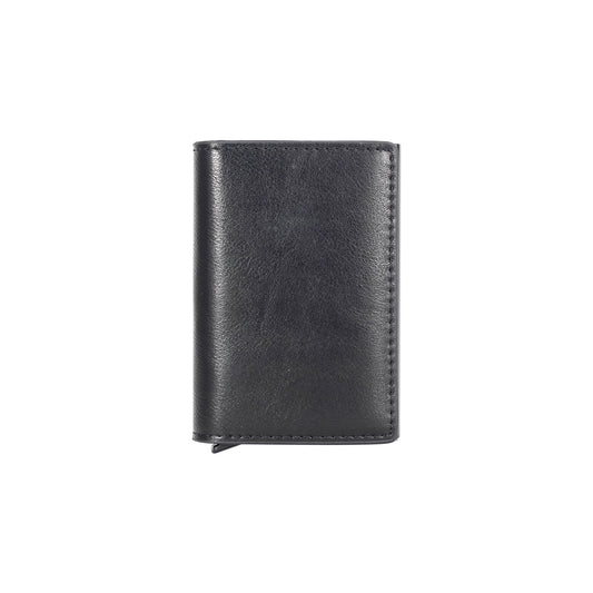Leather RFID Wallet in Black