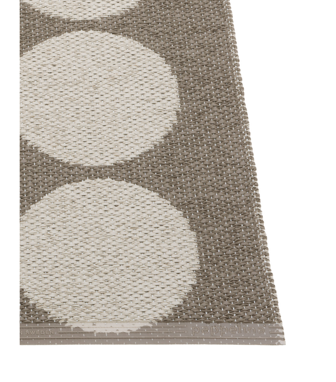 Wainscott Plastic Floor Mats Walnut/Linen