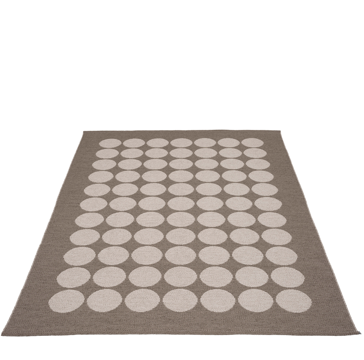 Wainscott Plastic Floor Mats Walnut/Linen