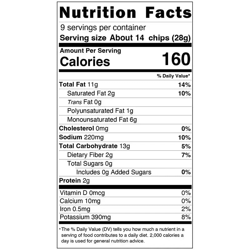 Litys Olive Oil & Sea Salt Chips, 18 oz