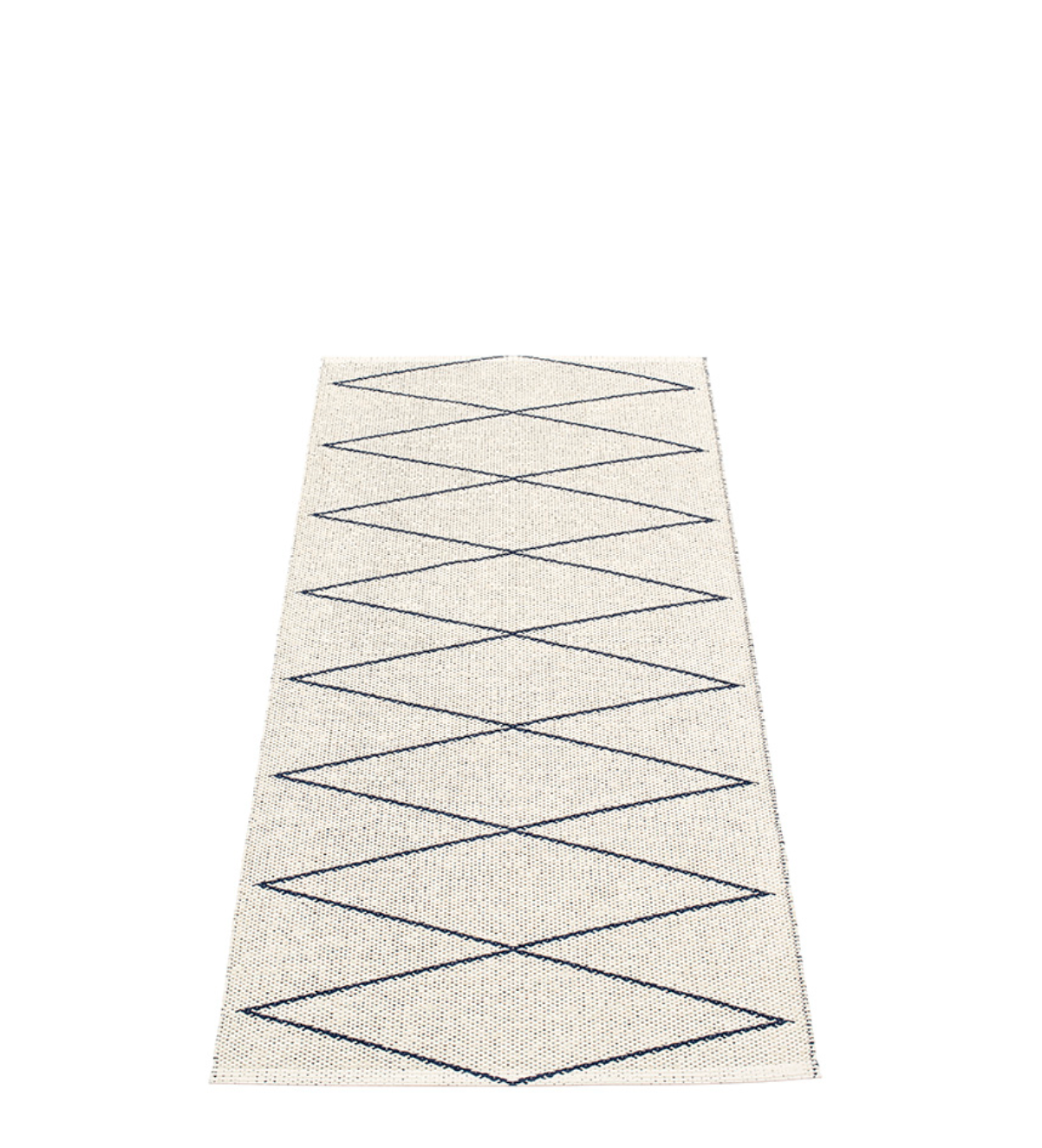 Navy Beach Plastic Floor Mats Dark Blue/Vanilla
