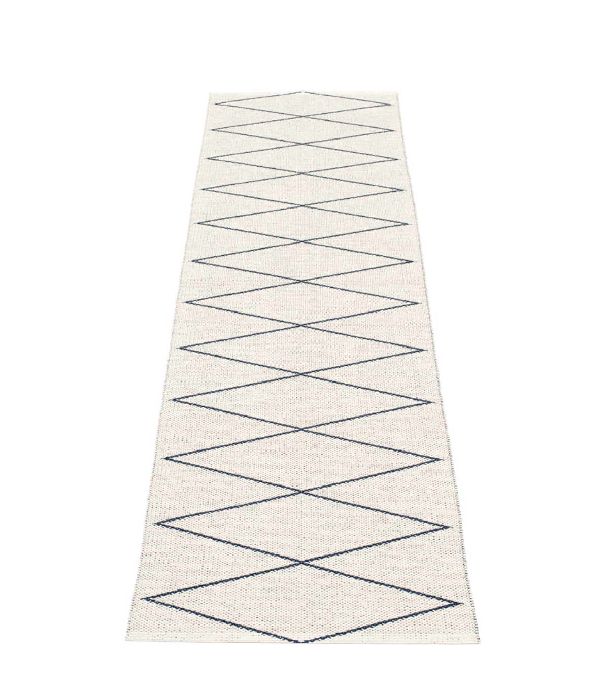 Navy Beach Plastic Floor Mats Dark Blue/Vanilla