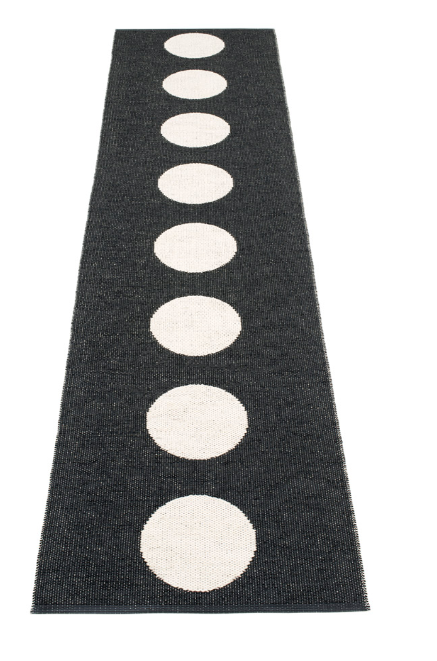 North Haven Plastic Floor Mats Black/Vanilla