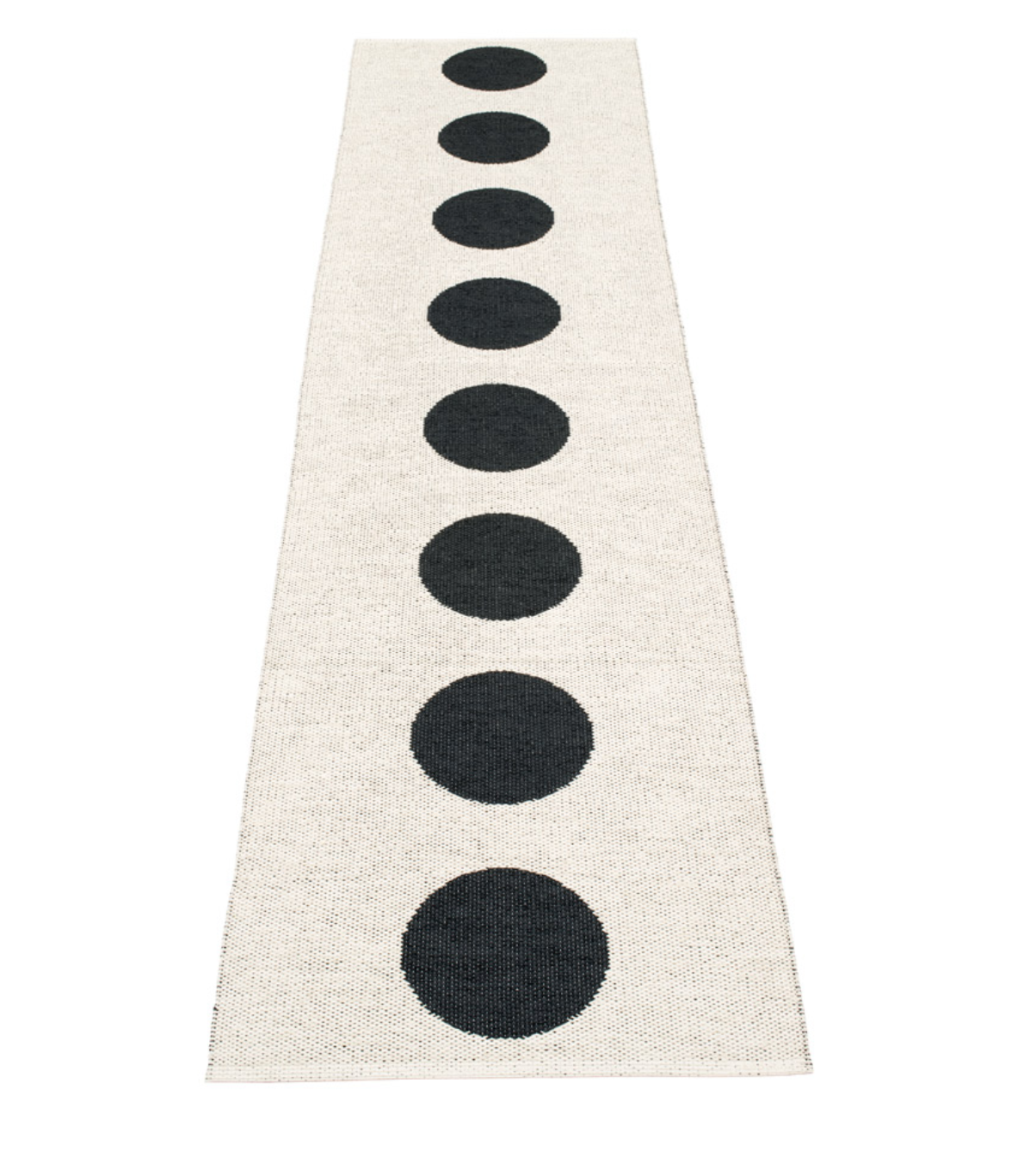 North Haven Plastic Floor Mats Black/Vanilla