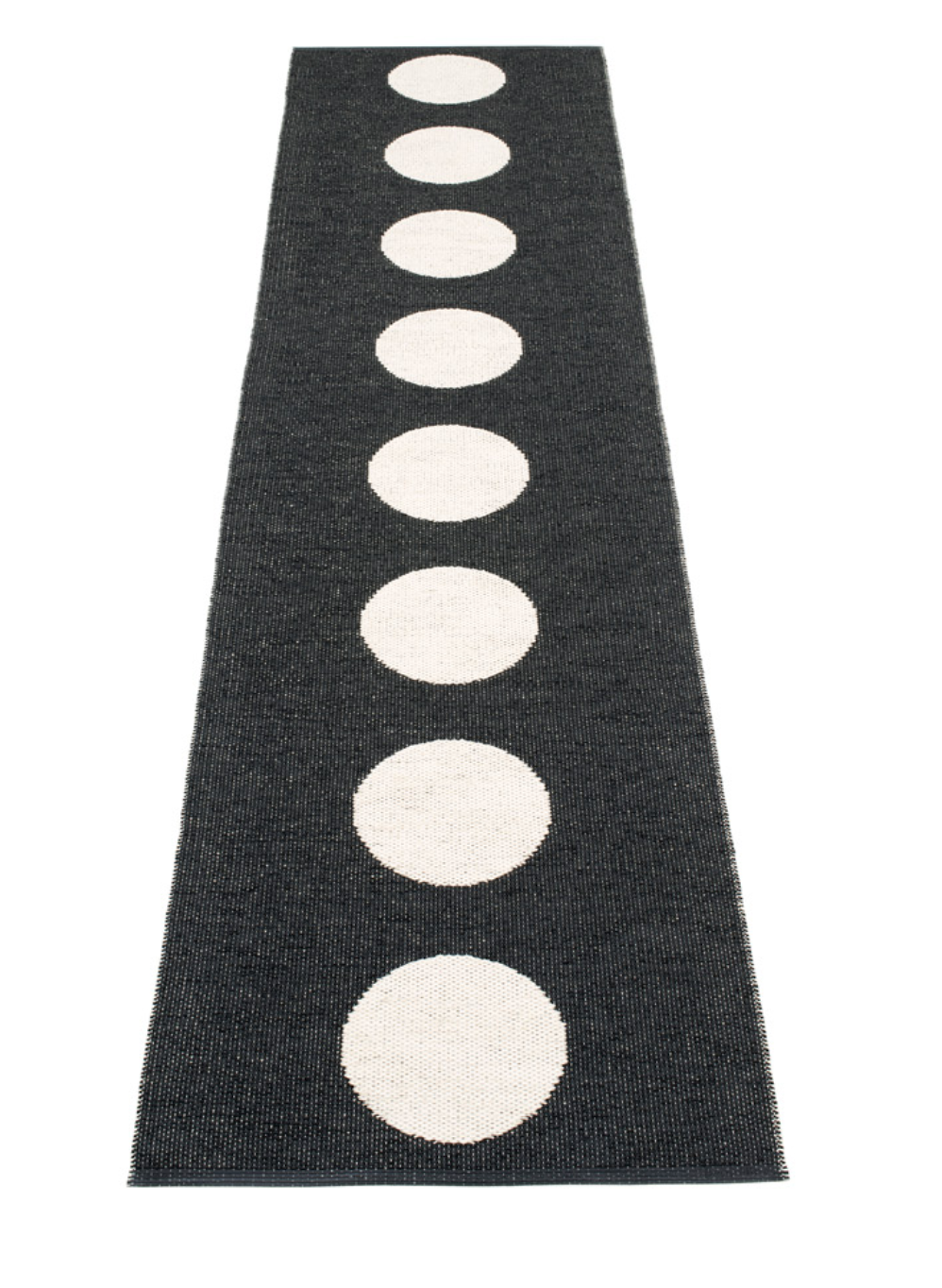North Haven Plastic Floor Mats Black/Vanilla