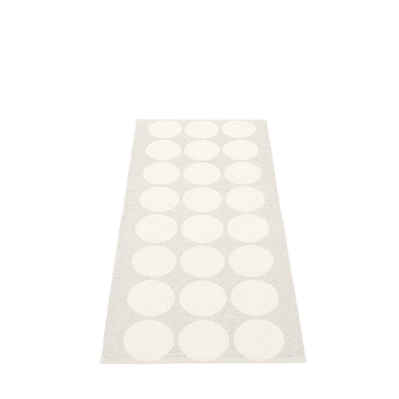 Wainscott Plastic Floor Mats Fossil Grey/White Metallic (2.25'x5.25')