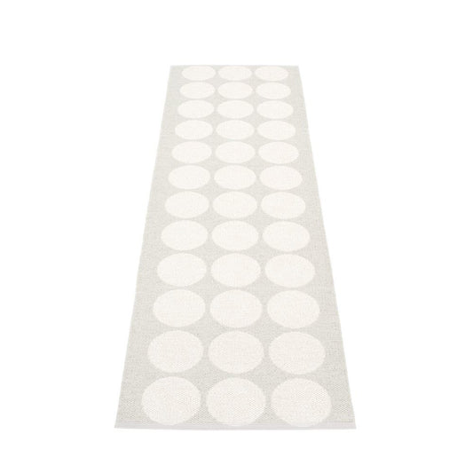 Wainscott Plastic Floor Mats Fossil Grey/White Metallic (Multiple Sizes)
