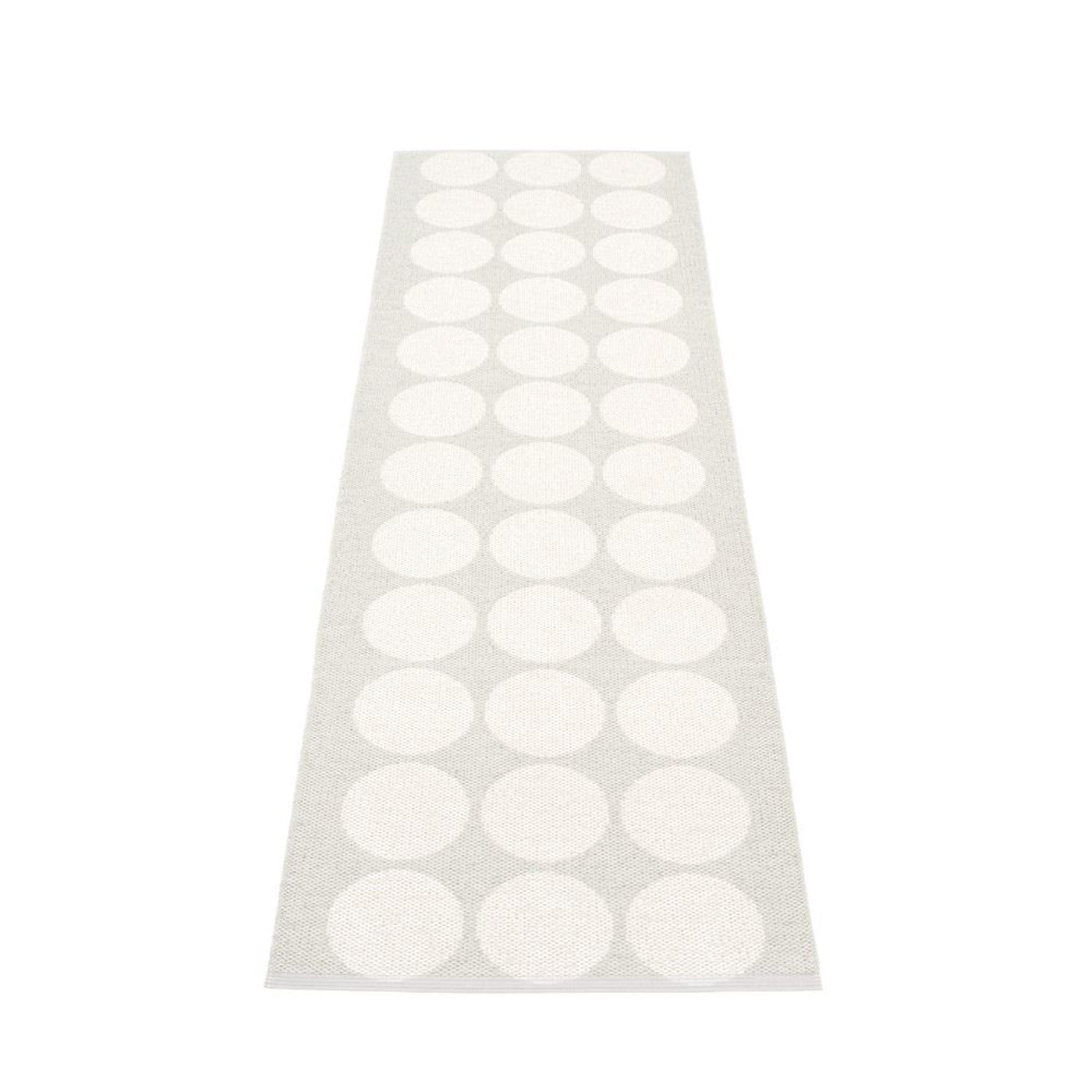Wainscott Plastic Floor Mats Fossil Grey/White Metallic (Multiple Sizes)