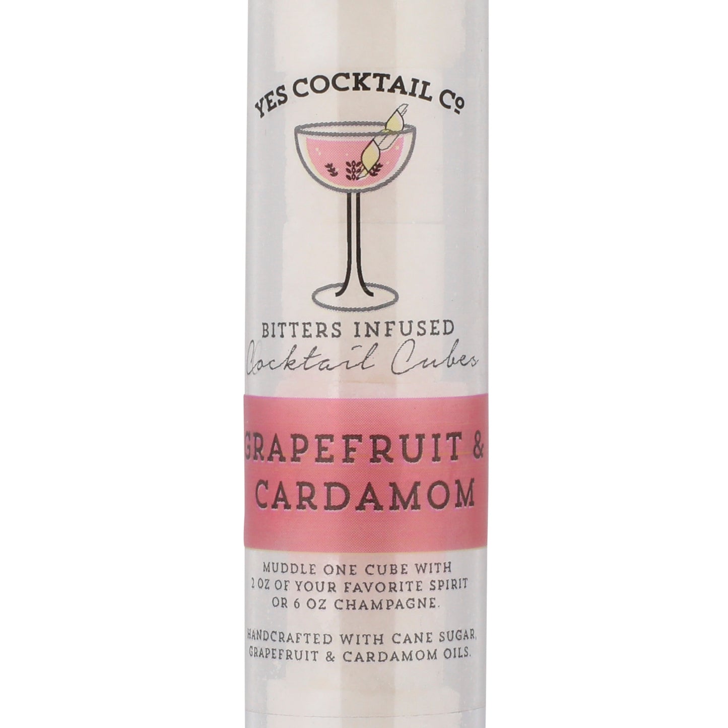 Grapefruit & Cardamom Champagne Cocktail Cubes