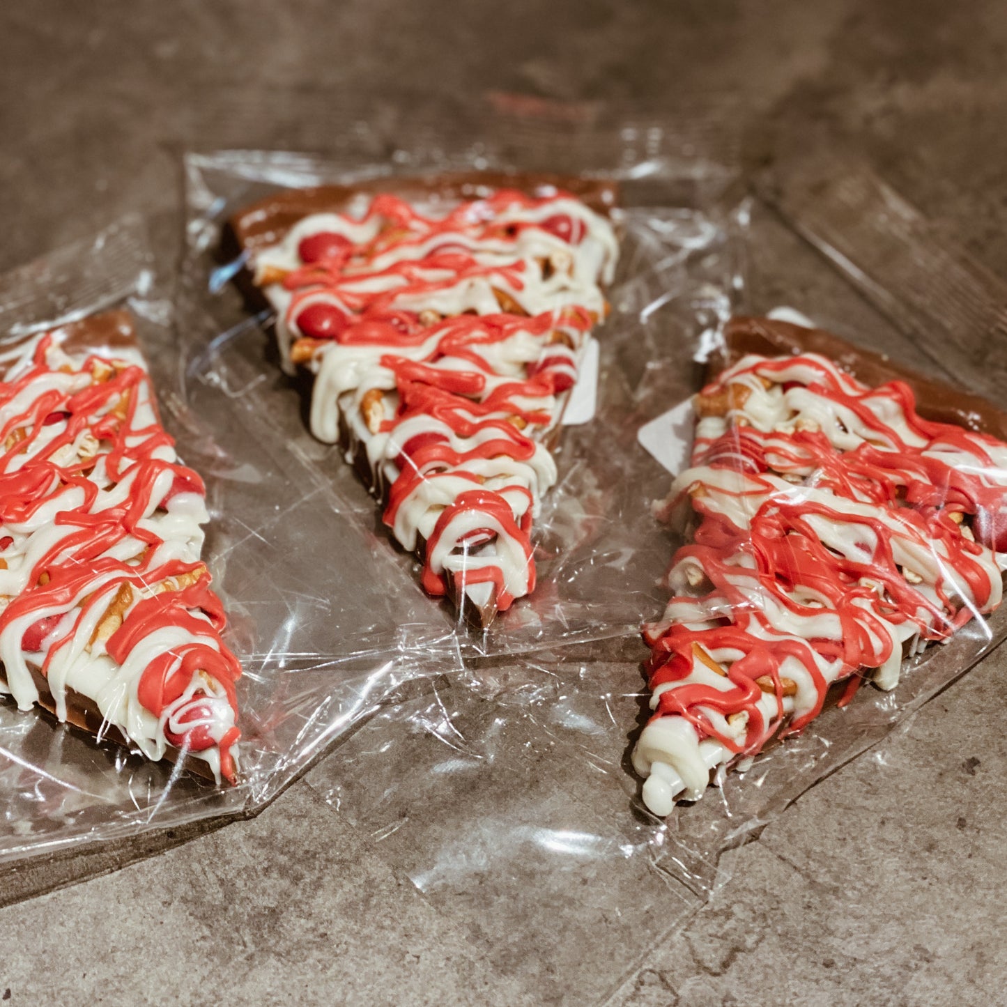 Valentine Mini Chocolate Pizza Slice