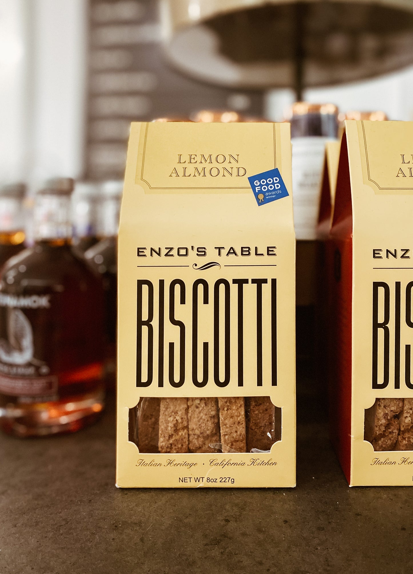 Lemon Almond Biscotti by Enzo's Table Bakery