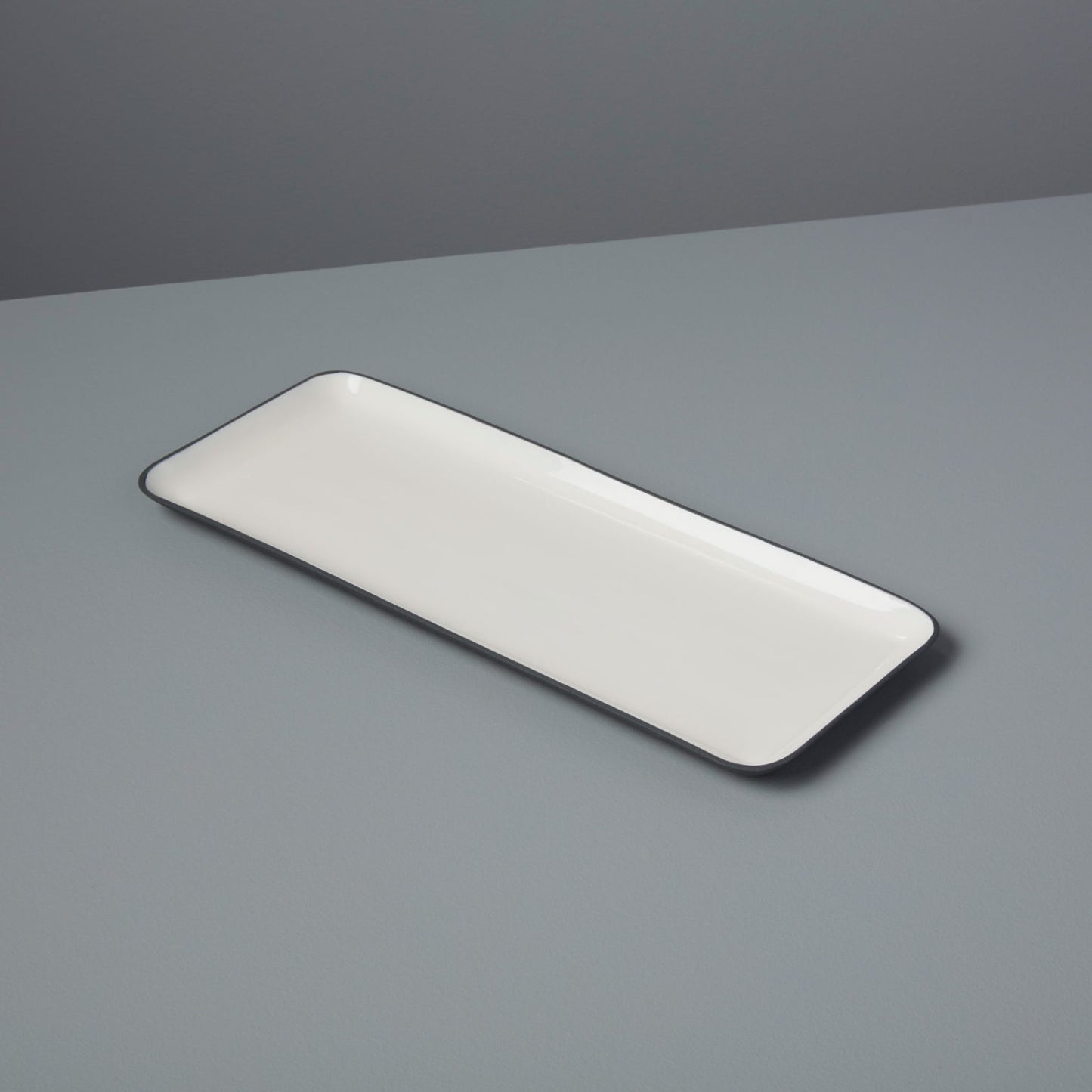 Aluminum + Enamel Rectangular Platter, Small