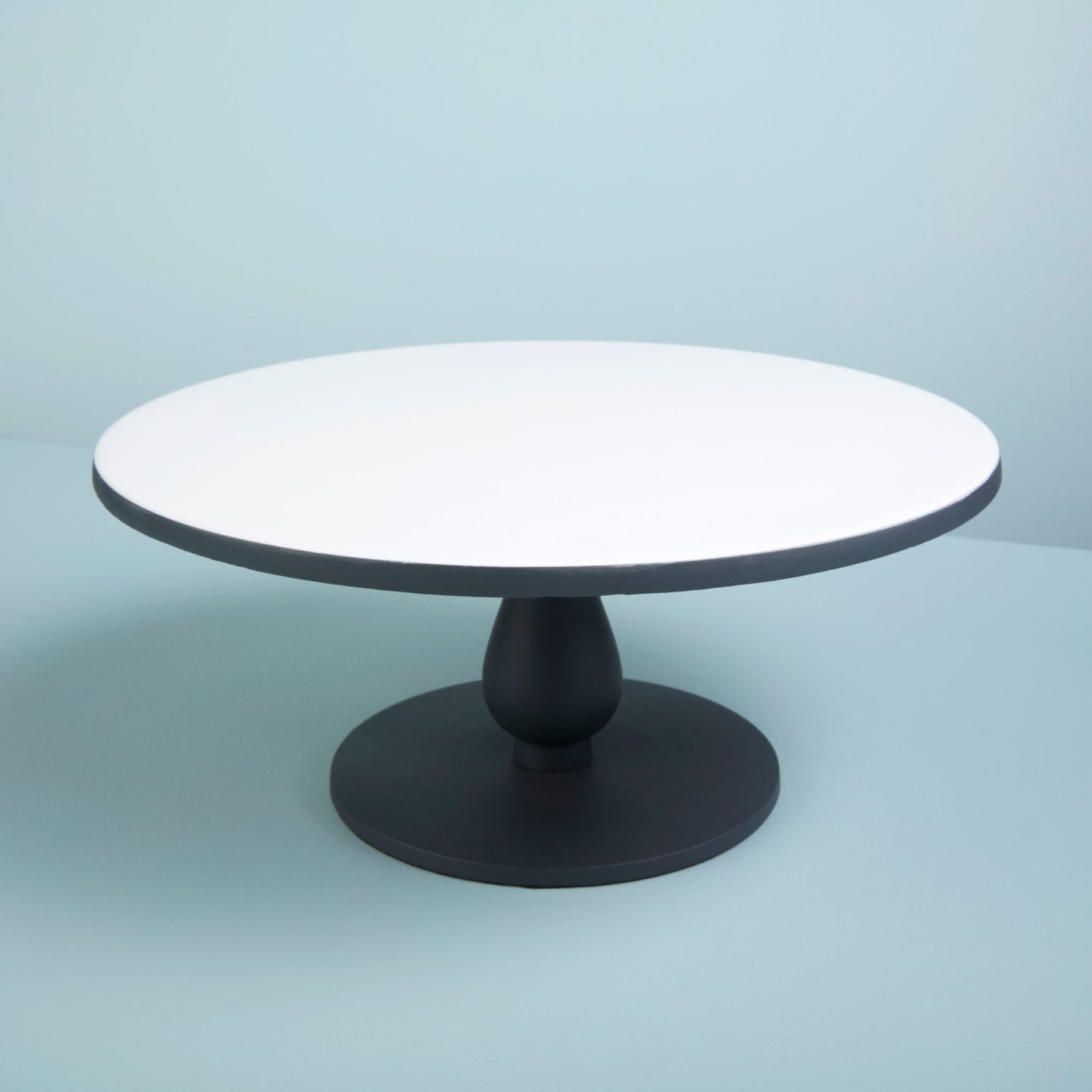 Aluminum + Enamel Cake Stand