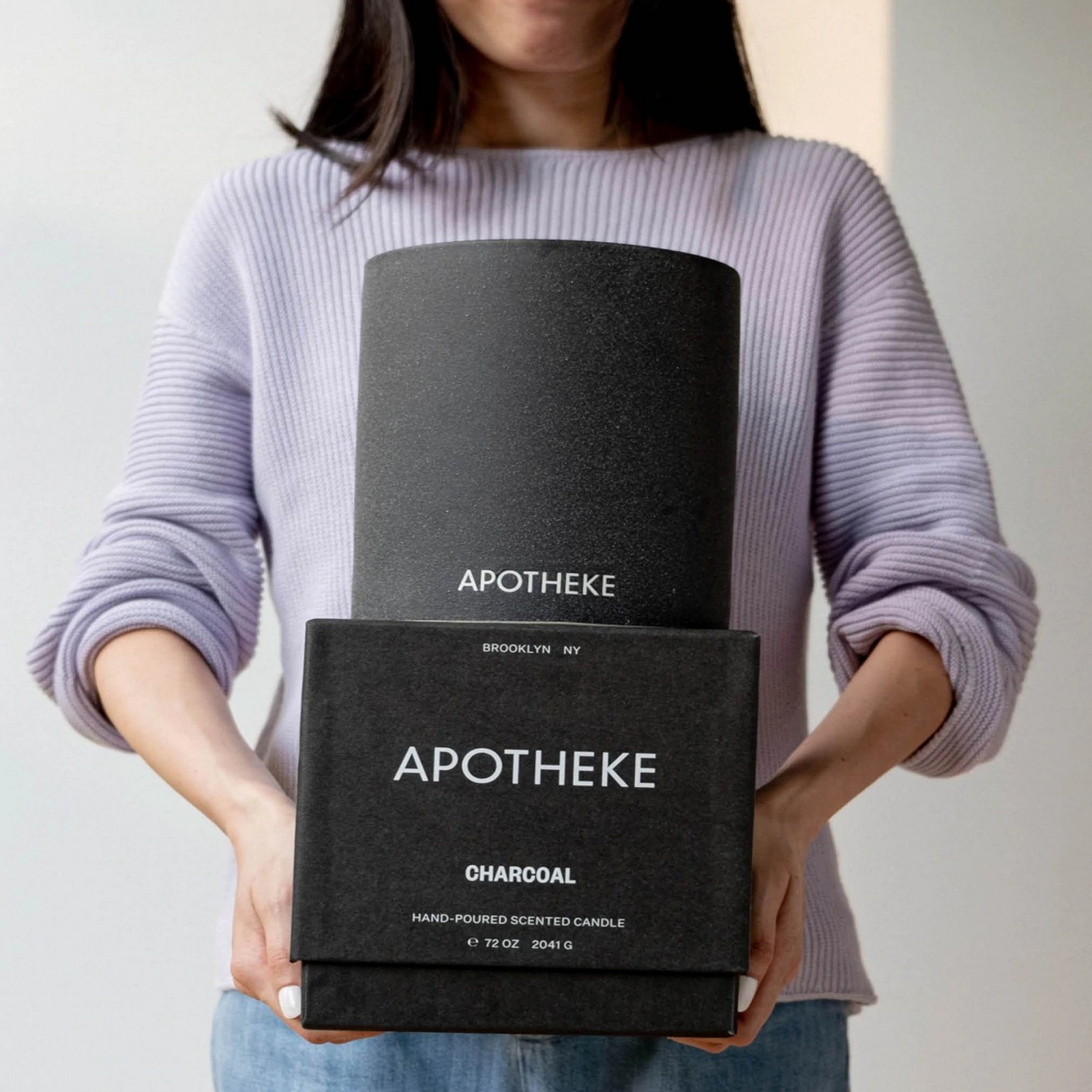 Apotheke Charcoal Concrete 4-Wick Candle