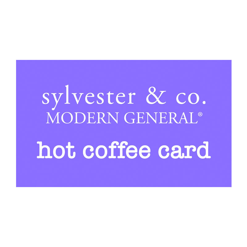 Hot Coffee Pre-Paid Punch Card