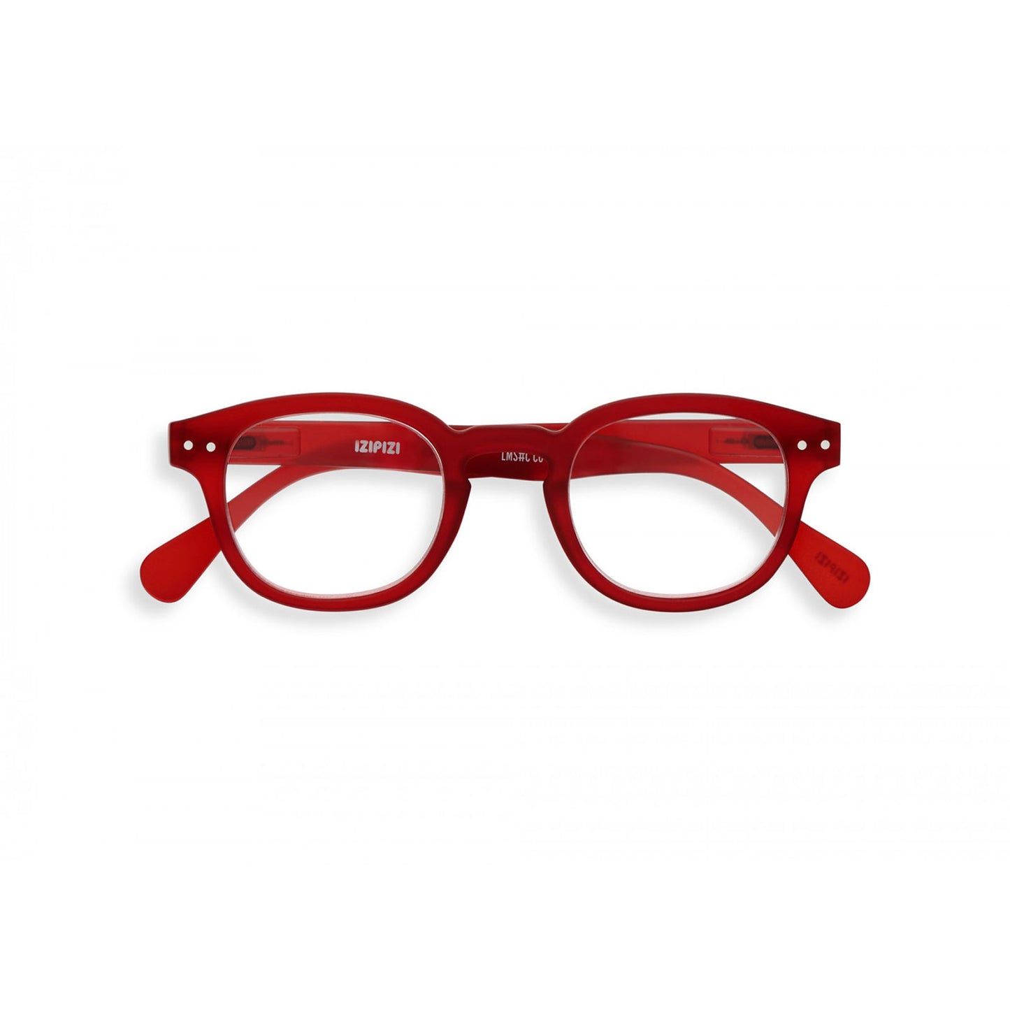 IZIPIZI Paris Reading Glasses, Red Crystal #C