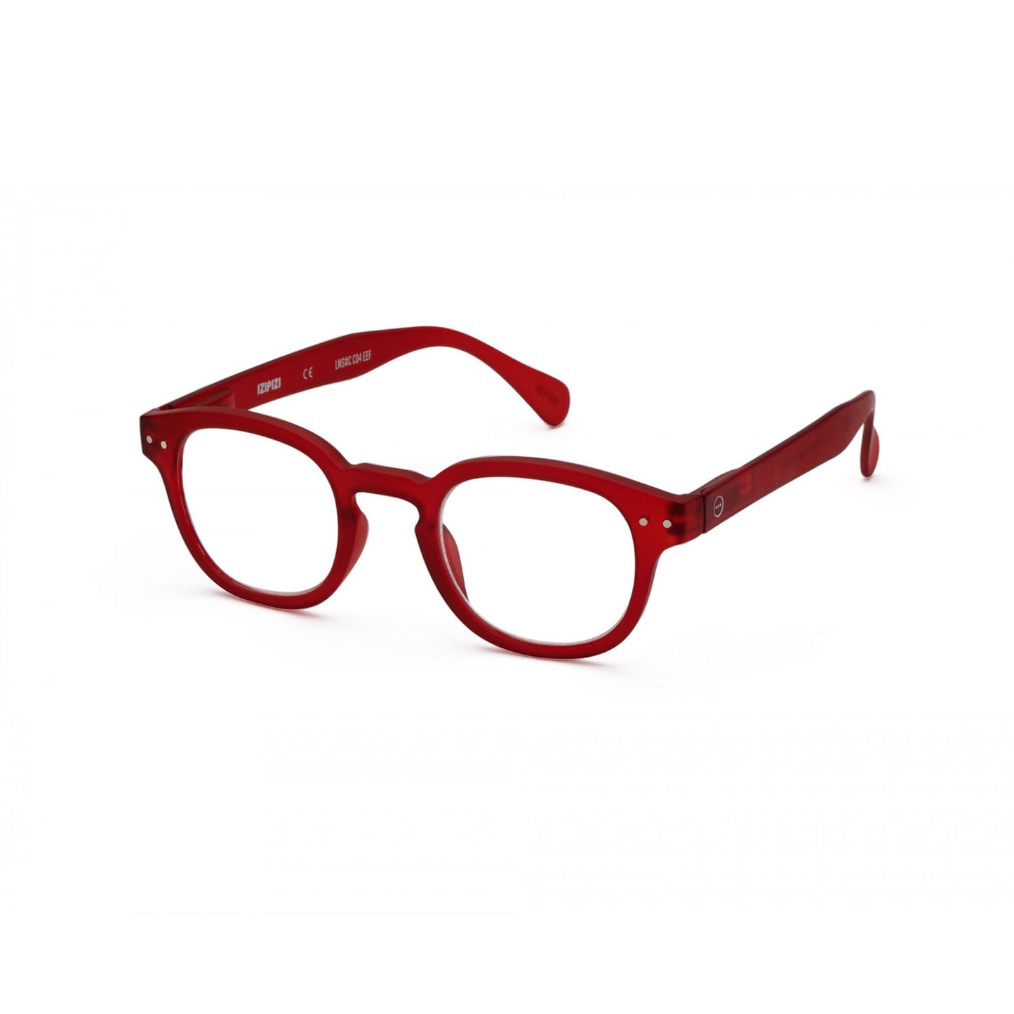 IZIPIZI Paris Reading Glasses, Red Crystal #C