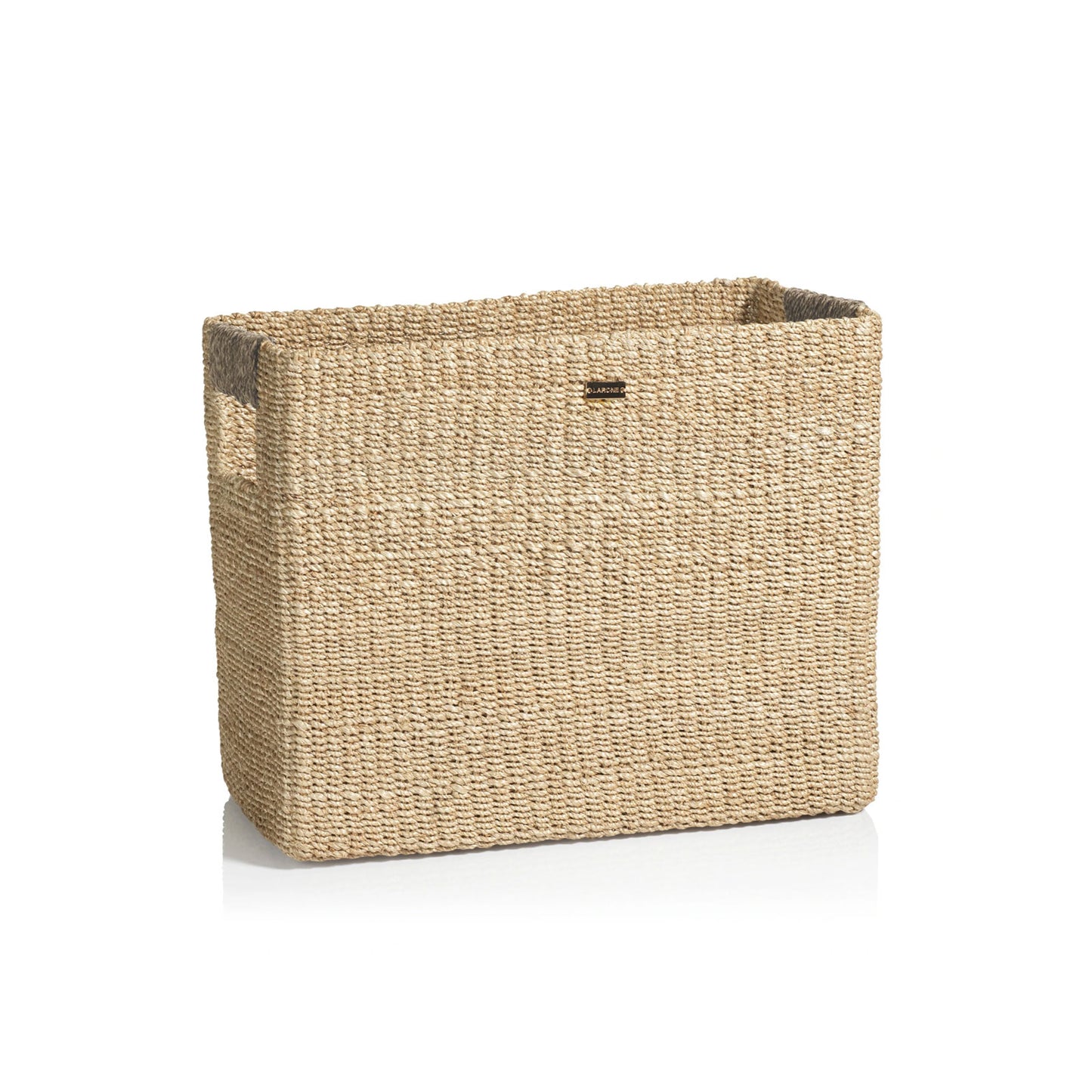 Rectangular Abaca Magazine Basket