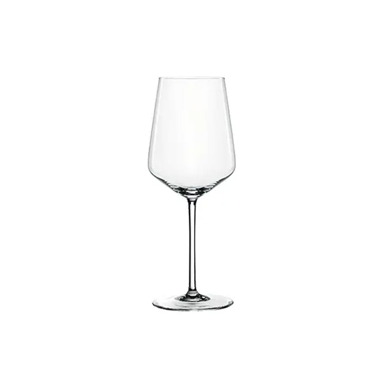 Set of 4 Crystal Wine Glasses Stemware Set Angular