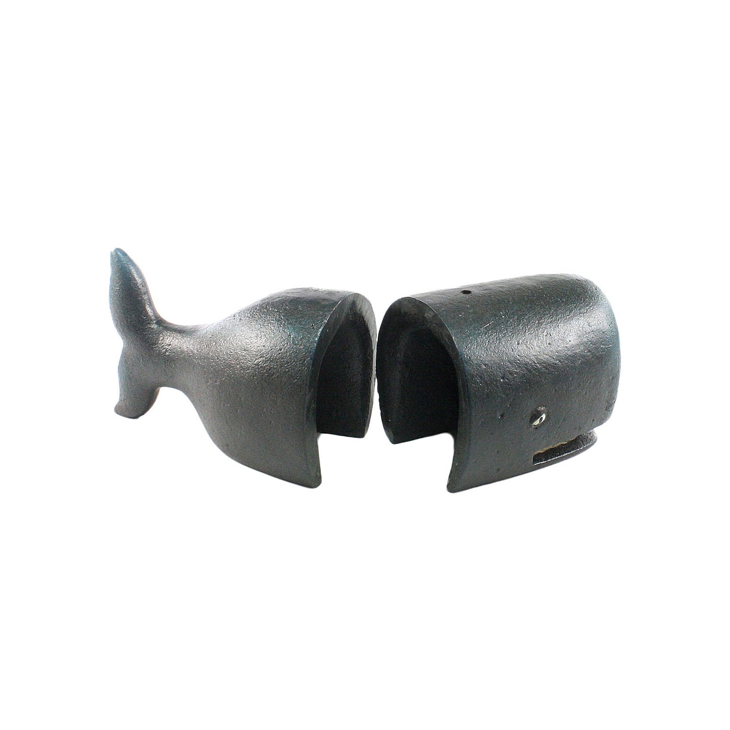 Whale Bookends, Cast Iron
