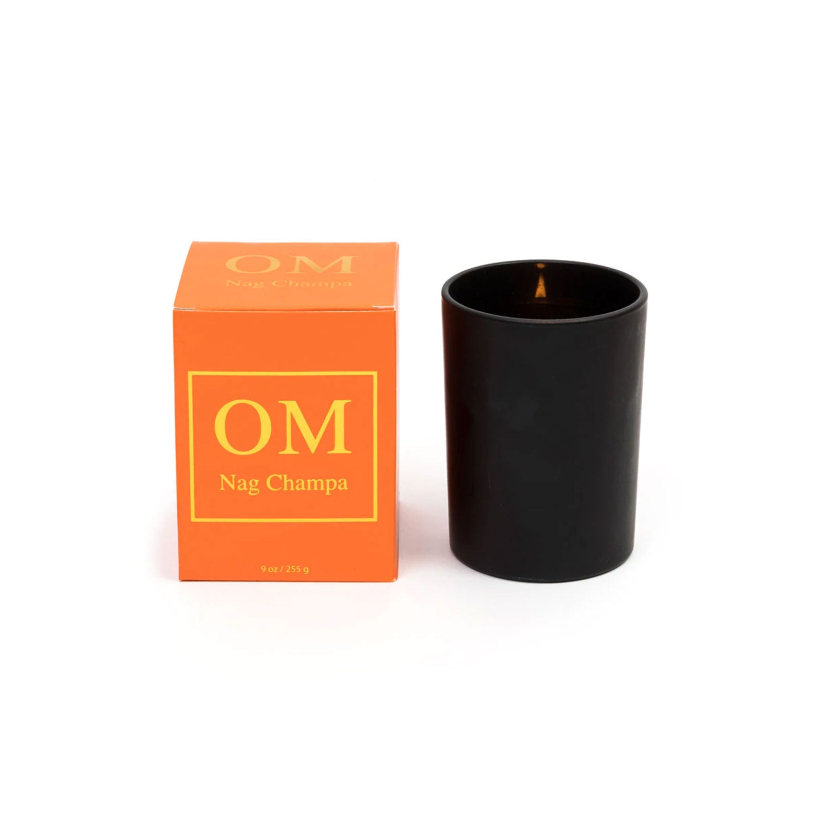 OM Soy Wax Candle, Nag Champa, Home Accents