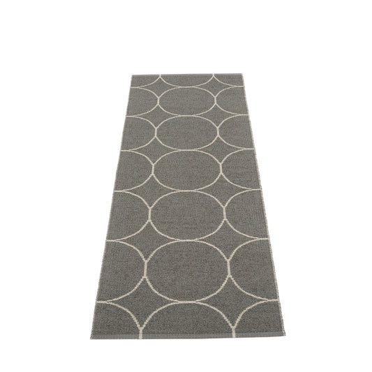 Mecox Plastic Floor Mats Charcoal/Linen (Multiple Sizes)