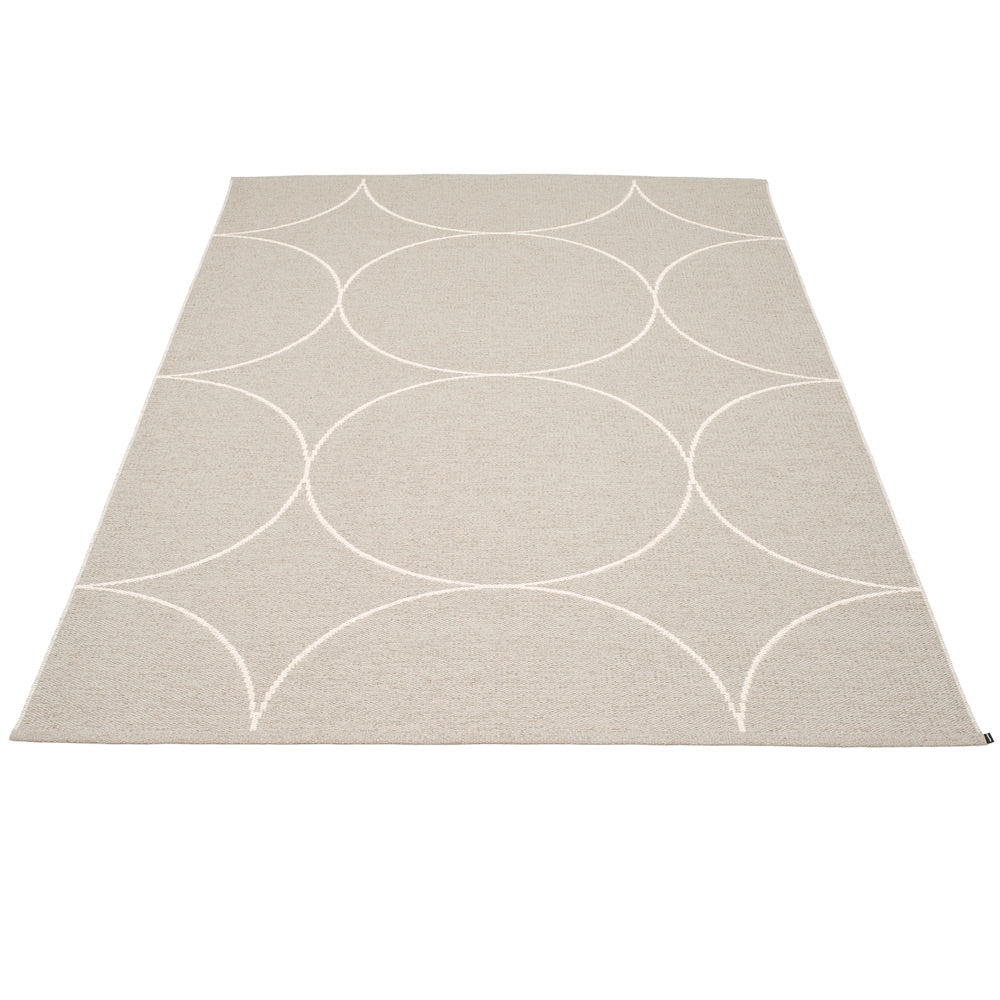 Mecox Plastic Floor Mats Linen/Vanilla