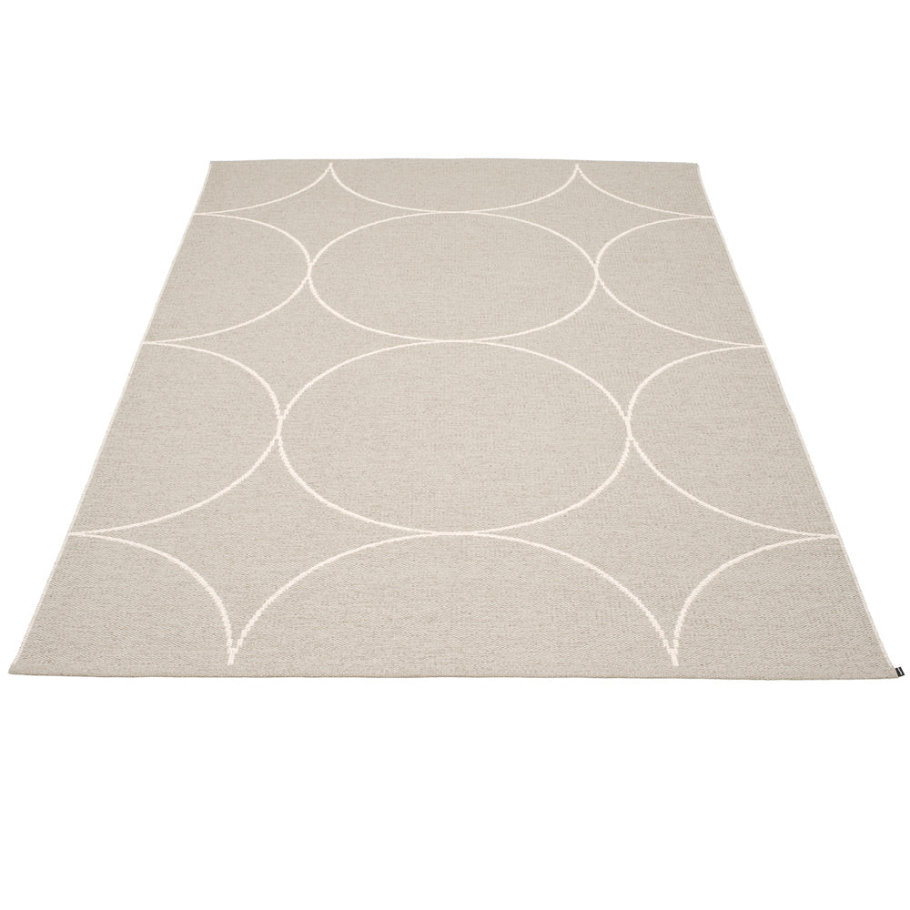 Mecox Plastic Floor Mats Linen/Vanilla (Multiple Sizes)