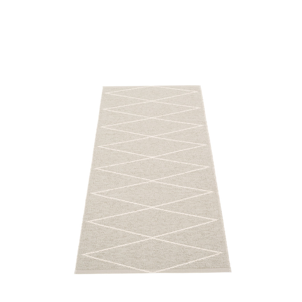 Navy Beach Plastic Floor Mats Linen/Vanilla
