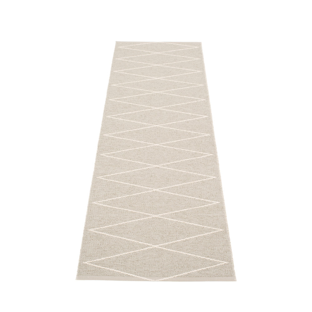 Navy Beach Plastic Floor Mats Linen/Vanilla