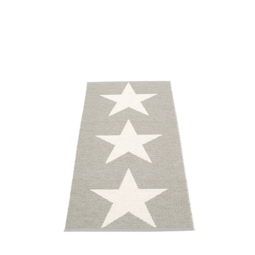 Sagaponack Plastic Floor Mats Warm Grey/Vanilla