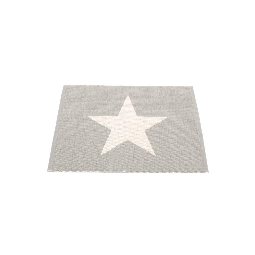 Sagaponack Plastic Floor Mats Warm Grey/Vanilla