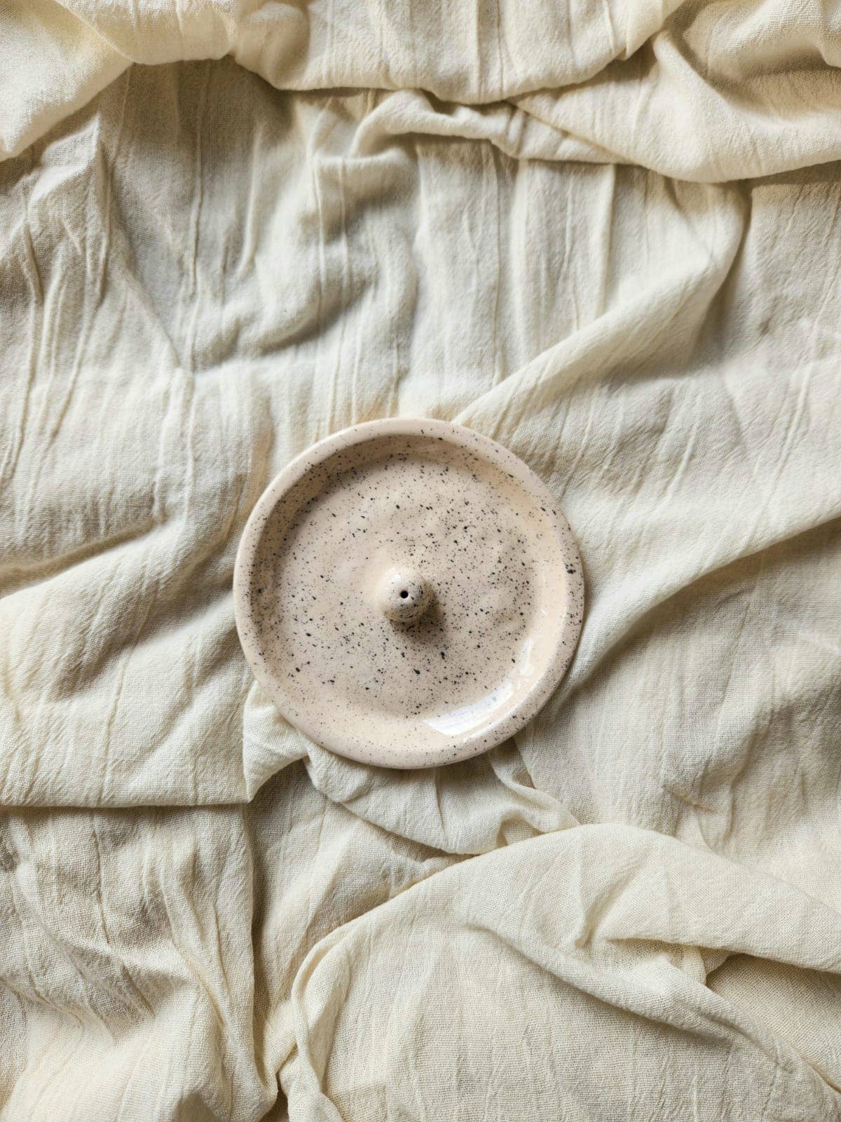 Ceramic Flat Incense Holder
