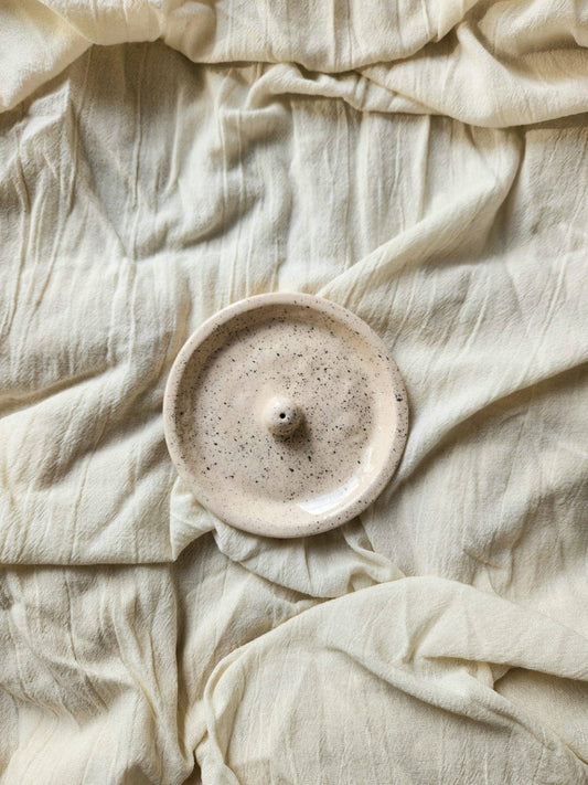 Ceramic Flat Incense Holder