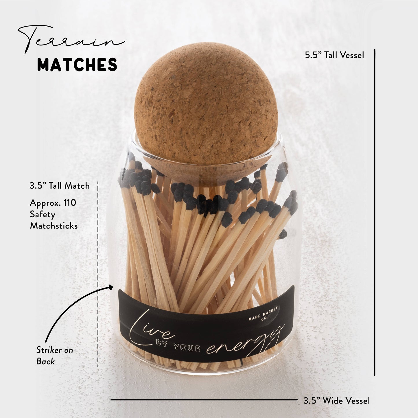 Terrain White Matches